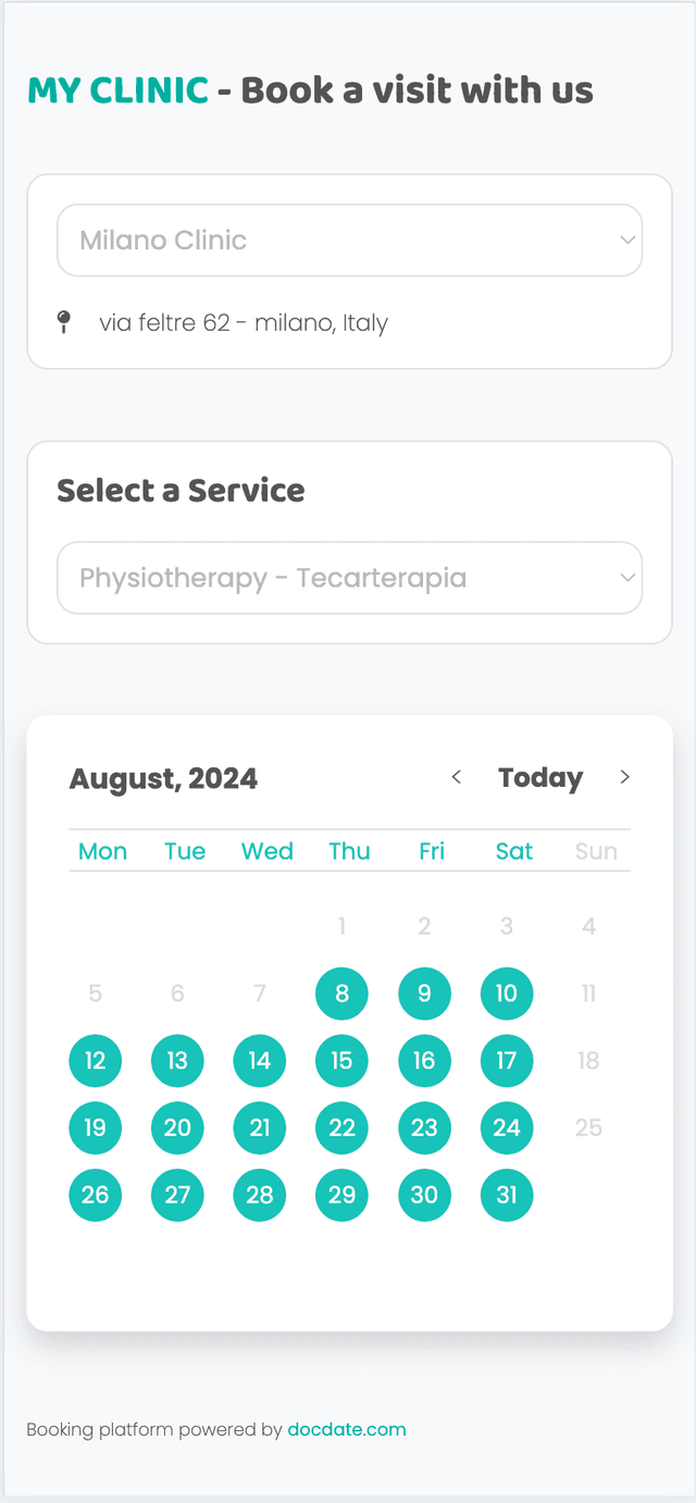 plannermed booking platform for patients